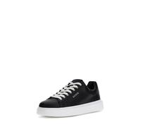 Guess Pravi Baskets Cupsole Low SNEAKERHomme, Noir, 45 EU