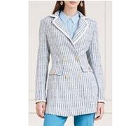 GUESS Provence Blazer Remarkable Blue Twee Taille: 36 | Blazers Outlet | Femme | Bleu