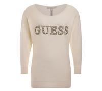 GUESS - Pull à perles - crème - XL - Beige - Pulls & Gilets & Sweats Femme S