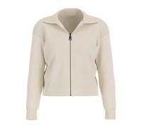 Guess - Pull Blanc avec Col zippé - Femme - Pulls - Blanc - Taille: 42 FR