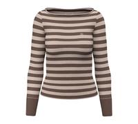 Guess - Pull en laine mélangée - Femme - Pulls - Brun - Taille: 38 FR