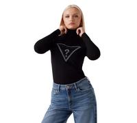 GUESS Pull Hiver Jeans Melanie Triangle jblk Jet Black a996 S