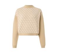 GUESS Pull-over 'AUBREY 4G' taupe / greige, Taille M
