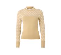 GUESS Pull-over 'AUBREY' taupe / blanc, Taille XS