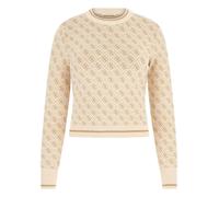 GUESS Pull-over 'Lise' beige / camel, Taille XL
