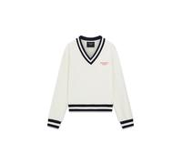 GUESS Pull-over marine / blanc cassé, Taille L