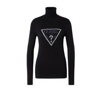 GUESS Pull-over 'Piper' noir / argent / blanc, Taille XS