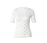 GUESS Pull-over 'Rosie' argent / blanc, Taille M