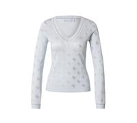 GUESS Pull-over 'Rosie' bleu ciel / argent, Taille XS