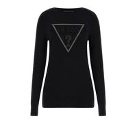 GUESS Pull-over 'SASHA' gris / noir, Taille L