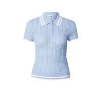 GUESS Pull-over 'VIENNA' bleu clair / blanc naturel, Taille L