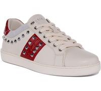 Guess Raelin Croc Detaillés Baskets Off White Femmes EU 36-42