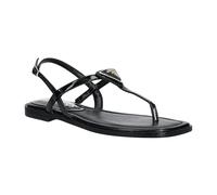Guess - Rainey4 Sandales Plates - Femme - Chaussures - Noir - Taille: 41 EU