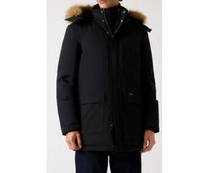 GUESS Real Down Parka Jet Black A996 Taille: M | Vestes d'hiver Outlet | Homme | Le Noir