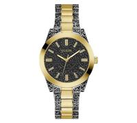 Guess Gilded Watch Noir,Doré