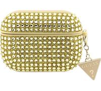Guess Rhinestone Triangle Charm Guaphdgtpd Etui pour Airpods Pro - Or