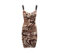 Guess - Robe Chic Marciano avec Détail de Fermeture Éclair - Femme - Robes - Brun - Taille: 38 FR