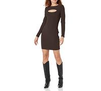 Guess Robe Lana à Manches Longues pour Femme, Nouveau Java, Taille S