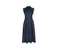 Guess Robe longue W6GKA0W2353 en coton bleu foncé pour femme S