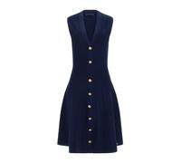 GUESS Robes en maille 'AMBER' bleu foncé, Taille L