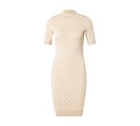 GUESS Robes en maille 'Lise' beige / blanc, Taille L