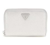 GUESS Rosalba SLG Zip Around Wallet M Silver