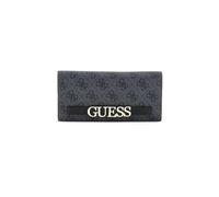GUESS RW1727P5201 Portefeuille en cuir synthétique pour femme Logo Coal 19 x 9 x 1 cm avec fermeture éclair porte-monnaie, Coal gris, 19 x 9 x 1 cm, Décontracté