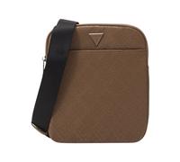 Guess - Sac à bandoulière 4G embossé - Milano - Homme - Sacs - Brun - Taille: ONE Size