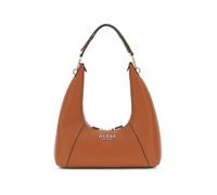 GUESS Sac à bandoulière Calista avec fermeture éclair pour femme, caramel, taille unique