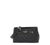 GUESS Sac à bandoulière 'KATYA CROSSBODY TOP ZIP' gris foncé / noir, Taille One Size