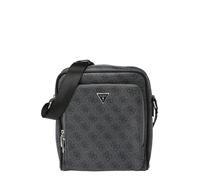 GUESS Sac à bandoulière 'MILANO CROSSBODY POCKET M' gris foncé / noir, Taille One Size