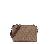 GUESS Sac à bandoulière 'NOELLE II TRI COMP CROSSBODY' marron / brun foncé / or, Taille One Size