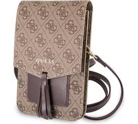 Guess Sac à bandoulière pour portefeuille Sac universel pour téléphone, marron