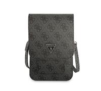 Guess Sac à Bandoulière pour Téléphone Motif 4G avec Logo Triangulaire Rose