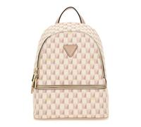 GUESS Sac à dos beige vieux rose pour femme - Follie Travel Small Backpack Blush Logo 315264