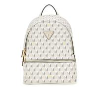 GUESS Sac à dos crème beige pour femme - Follie Travel Small Backpack Stone Logo 315261