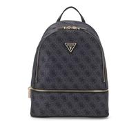 GUESS sac à dos de loisirs Adrian Logo Backpack Coal Logo gris foncé