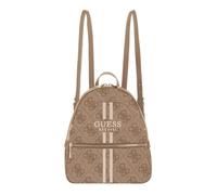 GUESS Sac à dos de loisirs brun clair marron pour femme - Manhatten II Large Backpack Latte Logo 316278
