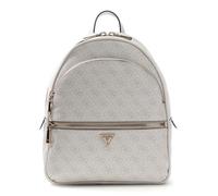 GUESS Sac à dos de loisirs crème taupe pour femme - Manhattan II Backpack L Bone Logo 336577