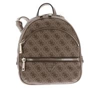 GUESS sac à dos de loisirs Manhattan II Backpack Latte Logo marron clair