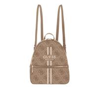 GUESS sac à dos de loisirs Manhattan II Large Backpack Latte Logo marron clair