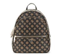 GUESS sac à dos de loisirs Manhattan II Large Backpack Mocha Logo marron foncé