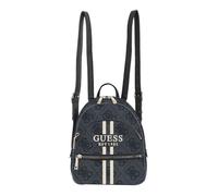 GUESS Sac à dos de loisirs noir gris foncé pour femme - Manhatten II Backpack Coal Logo 315391