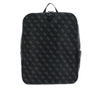 GUESS Sac à dos de loisirs noir gris pour homme - Vezzola Eco Flat Backpack M Dark Black 239094