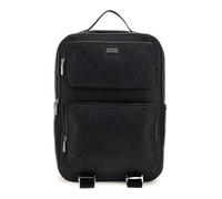 GUESS Sac à dos de loisirs noir pour femme et homme - Boston Squared Backpack 325090