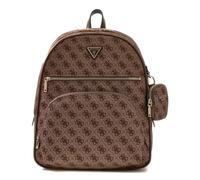 GUESS sac à dos de loisirs pour ordinateur portable Adrian Small Backpack Latte Logo beige