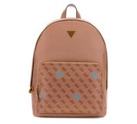 GUESS sac à dos de loisirs pour ordinateur portable Milano Backpack Beige/Blue brun