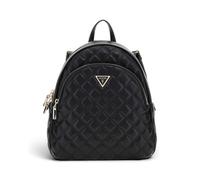 Guess Sac a dos Giully ii Dome Femme noir matelasse en matiere synthetique avec logo Triangle BLACK UNI