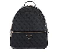 GUESS Sac à dos gris foncé noir pour femme - Manhattan Backpack L Coal Logo 266319
