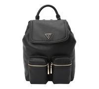 GUESS Sac à dos 'MANHATTAN II FLAP BACKPACK' noir, Taille One Size